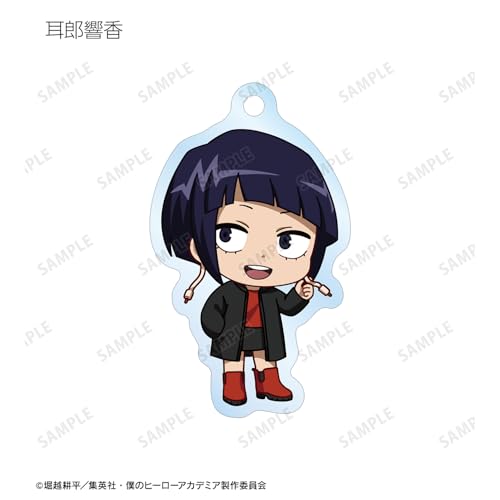 TV Anime "My Hero Academia" Trading Chibi Character Red Casual Clothes Ver. Acrylic Keychain Box of 15