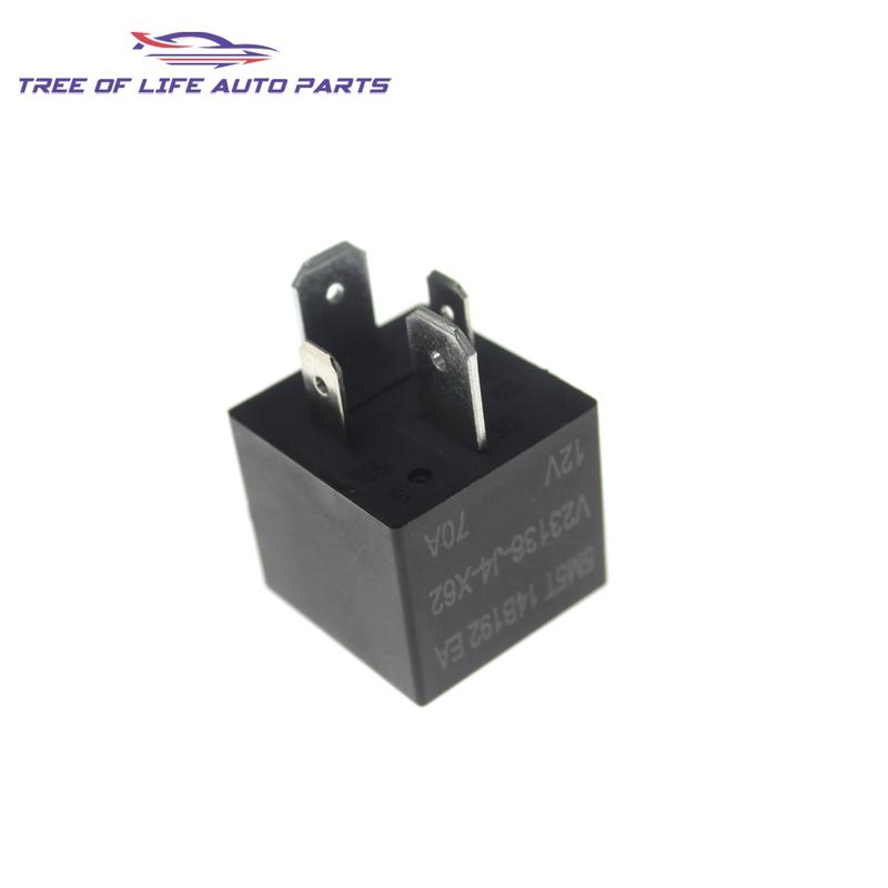 1/2/5/10x 12V 70A 4pin Relay For Ford Focus Fusion Land Rover Discovery Range Rover Sport Jaguar XF V23136-J4-X62 5M5T14B192EA