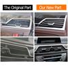 Dashboard Front Air Conditioner Ac Vent Outlet Grille Repair Kit For BMW 7 Series G11 G12 2016 2017 2018 2019 2020 730 740 750 R285