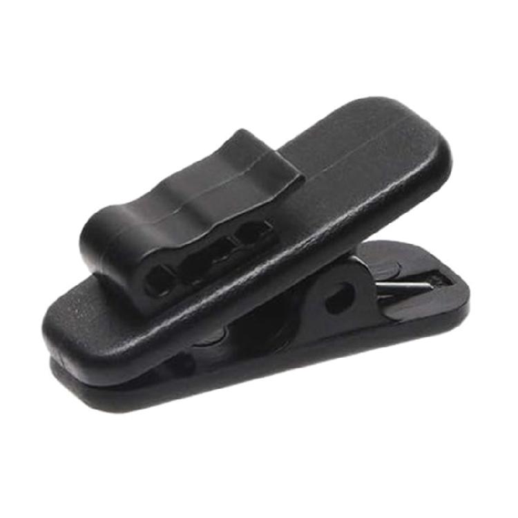 Spring Grip Thin Cord Fasteners with Separate Routing Guides for Earphone Cable Management Across Several Locations
