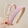 3pcs Multicolor Elegant Fabric Headband for Women Face Wash Hair Band Fashion Girls Hair Accessories