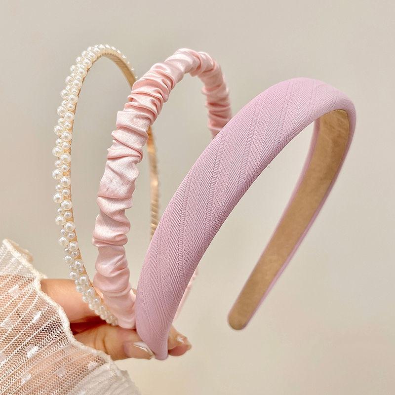 3pcs Multicolor Elegant Fabric Headband for Women Face Wash Hair Band Fashion Girls Hair Accessories