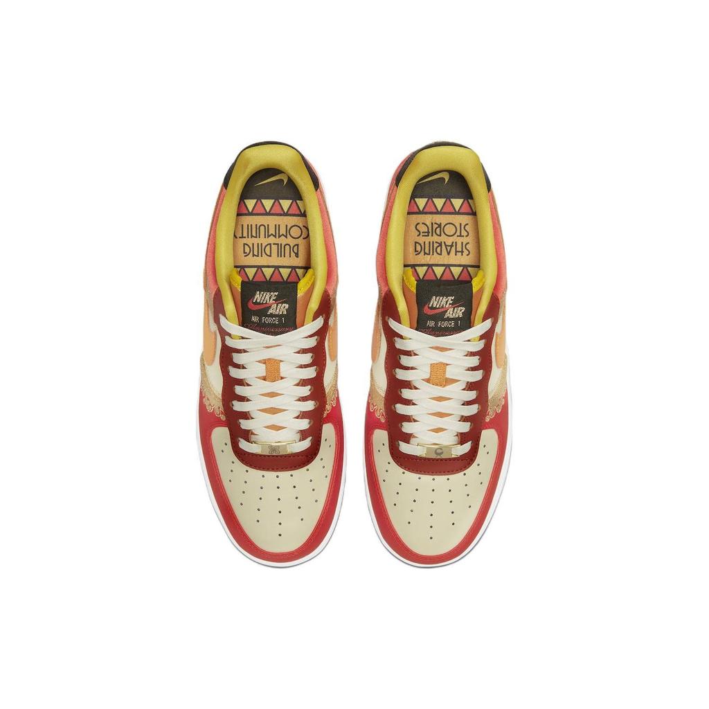Nike Air Force 1 07 LV8 Little Accra Men Sneakers Red Habanero-Red Coconut-Milk DV4463-600