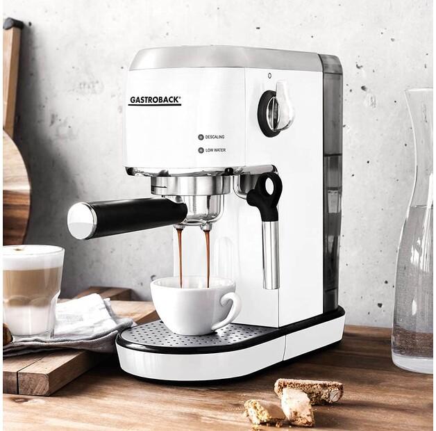 Эспрессо-кофеварка Gastroback 42717 Design Espresso Piccolo weiss