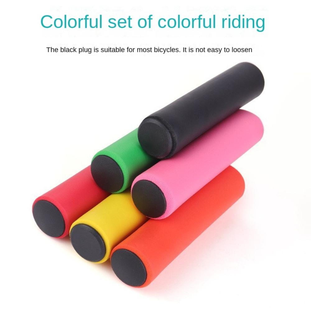 2Pcs Anti-slip Bicycle Handlebar Grips Strong Support Grips Bicycle Grips