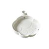 Cute Paw Shape Cat Automatic Drinking Bowl Leak Proof Plastic Cat Water Feeder 3D Printed Pet Bottle Water Dispenser Outdoor