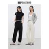 PEACEBIRD Women's High-Waist Casual Jogger Pants