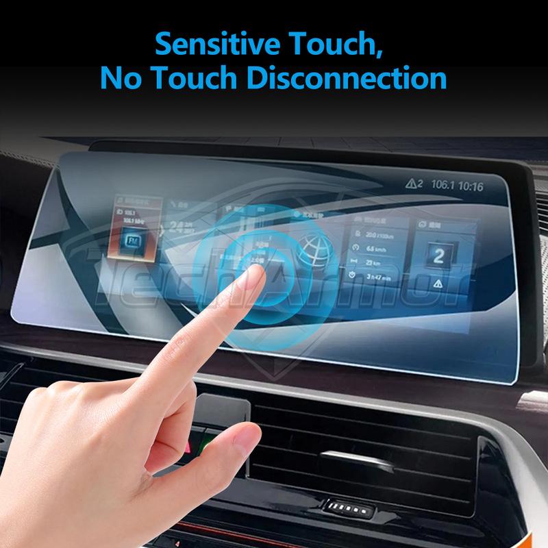Car Tempered Glass Protective Film For BMW 5 Series G30 G31 2017-20 Auto GPS Navigation Screen Protector Display Accessories