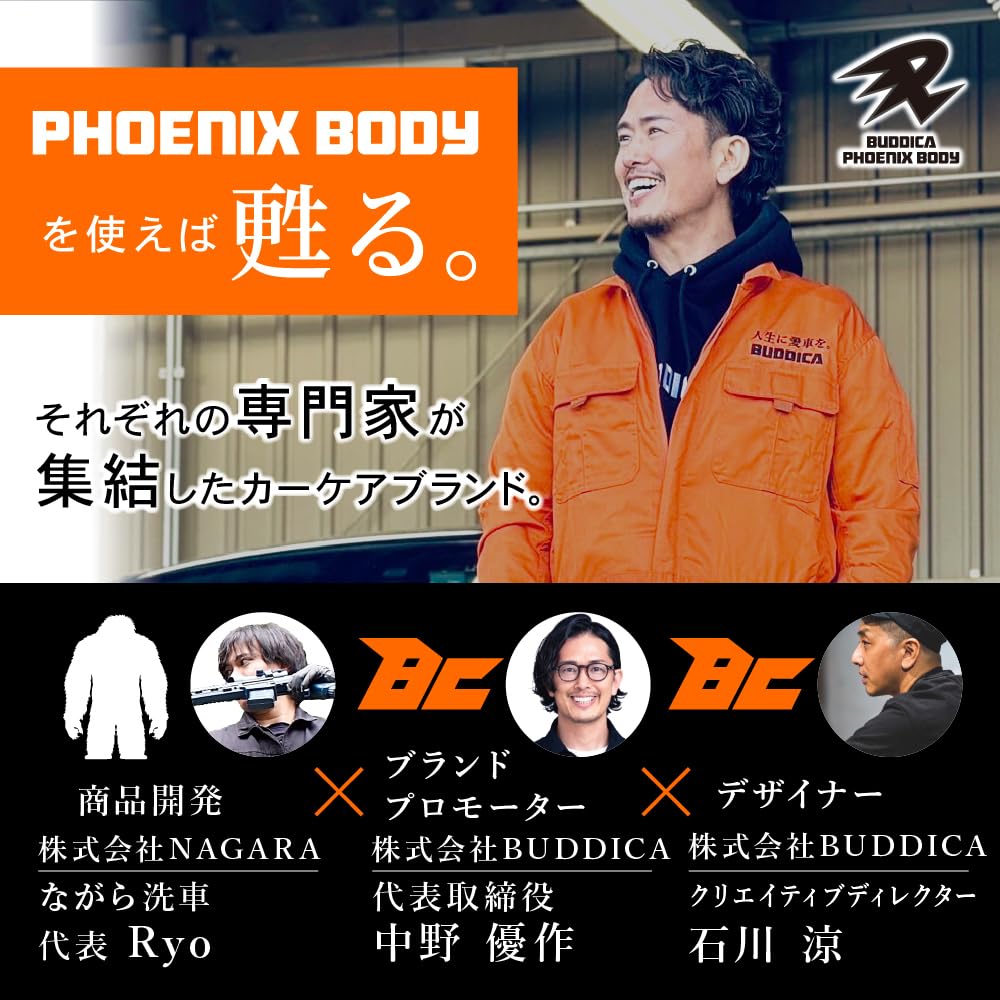 BUDDICA PHOENIX BODY Towel Set Applicator with a Microfiber Towel Set Coating Applicator Ideal for Coating Surface Coating BUDDICA Car Sponge &