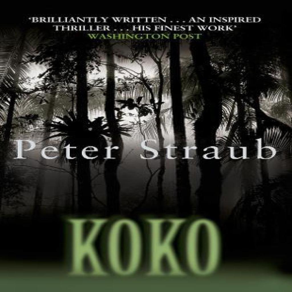 Koko by Peter Straub Paperback Book 9780007103676