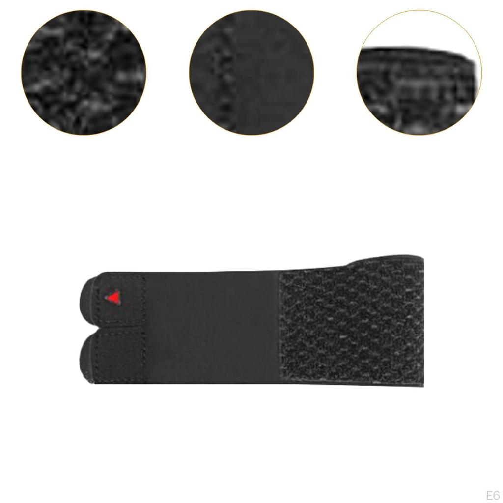 Finger Sleeves Protector Breathable Reusable Thumb Brace Tape Splints for Sports, Tennis,