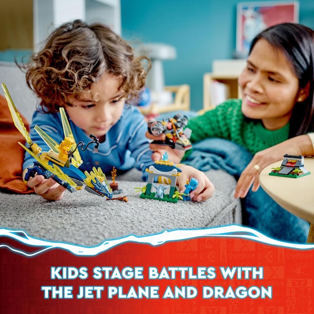 LEGO 71798 Nya and Arin's Baby Dragon Battle - New.