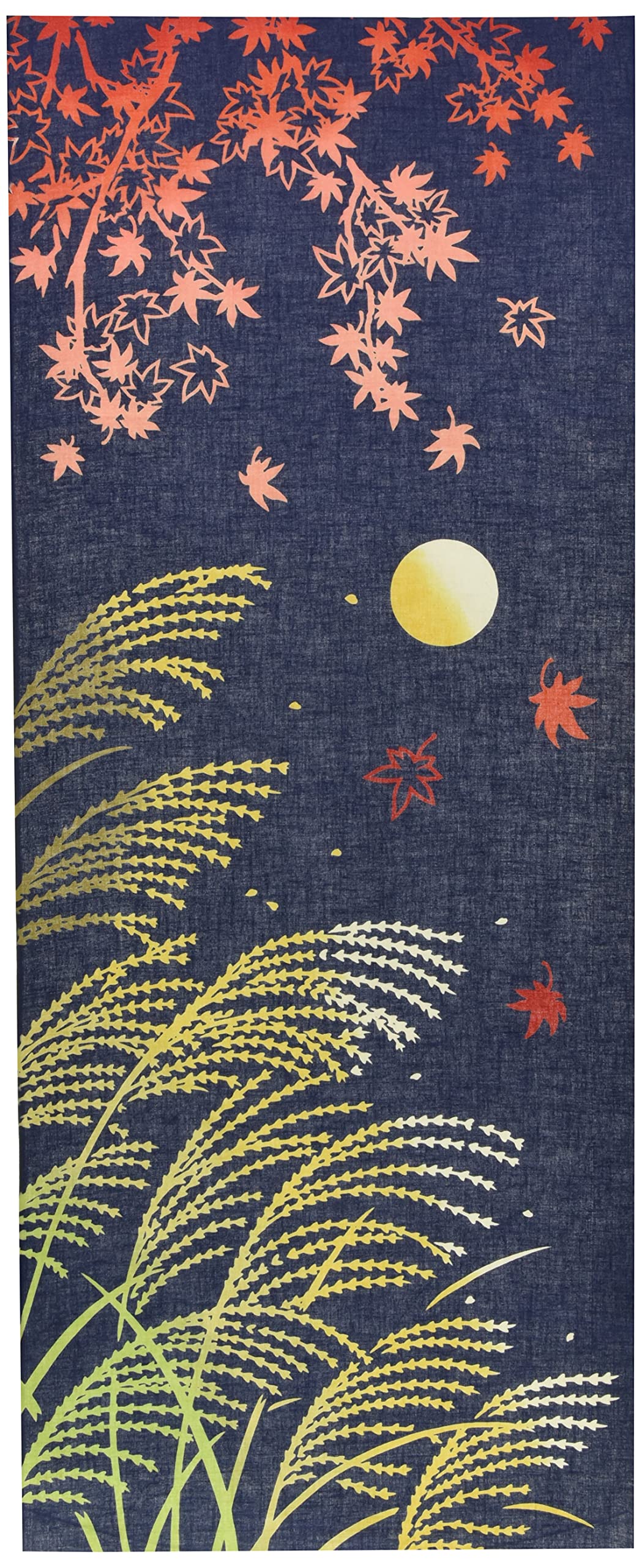 

Miyamoto Towel Tenugui Hand Full Moon 36 x 50088 (Japanese Towel) - Design, 90cm, Dyed,