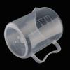 ZISIZ Plastic Measuring Cup with Lid and Scale