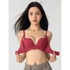 Women's High-Support Front-Closure Padded Wireless Bra