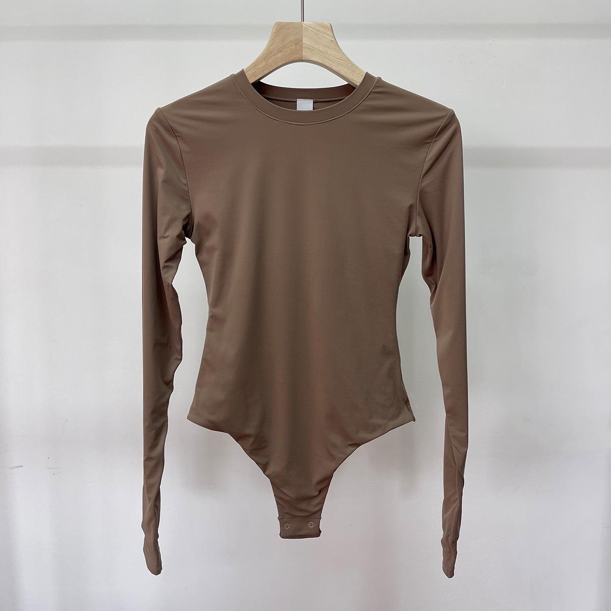 

Боди Skims с длинным рукавом для стройности, для йоги Large