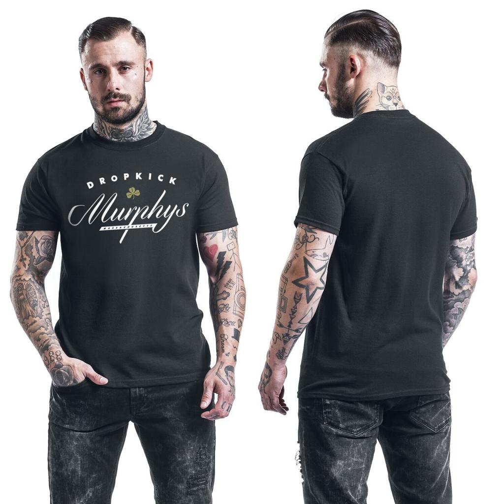 Top Dropkick Murphys Graphic Cotton Tshirt Unisex Summer Short Sleeve Fashion Brand Tee Luxury Casual Vintage Tees