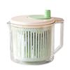 Practical Dishwasher Safe Food Drainer Basket Vegetable Dehydrator with Handle Plastic Fruit Spinner