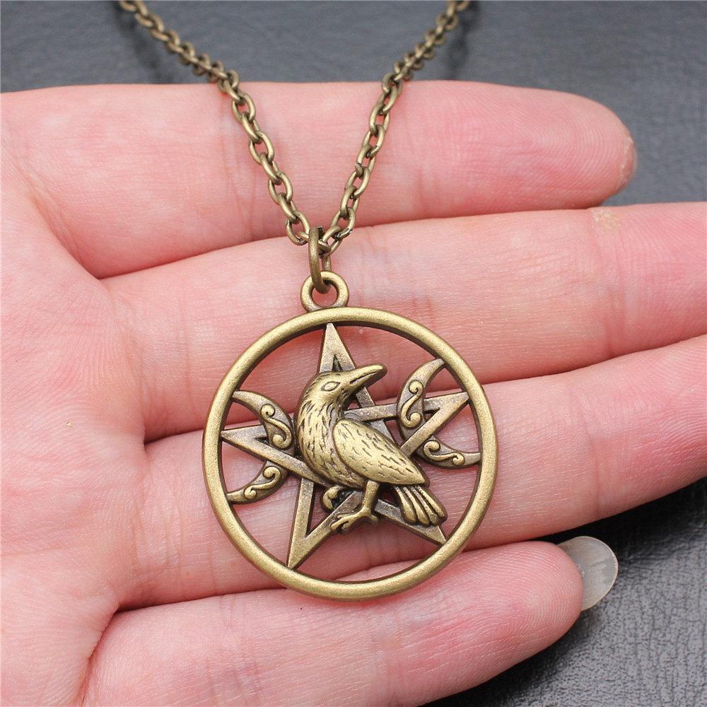 45cm Or 70cm Long Chain Necklace Bird Vintage Jewelry Supplies QN009