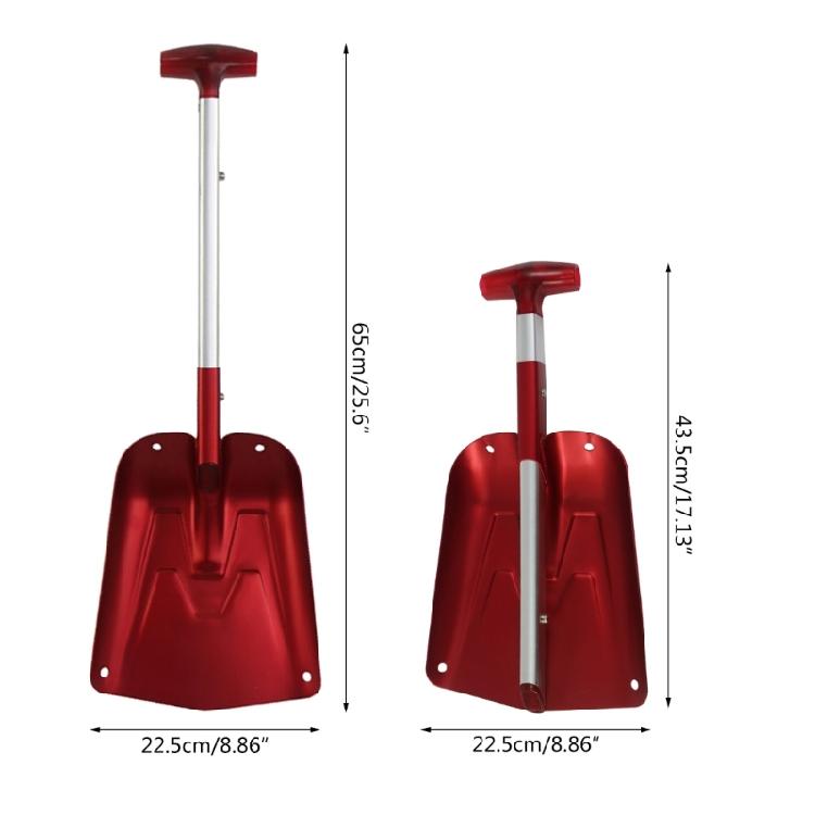 Heavy Duty Metal Snow Shovels for Car Home Garage Garden Shovel Pushers