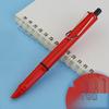 Refillable Ergonomic Fountain Pen for Students - Transparent Colored Plastic Design