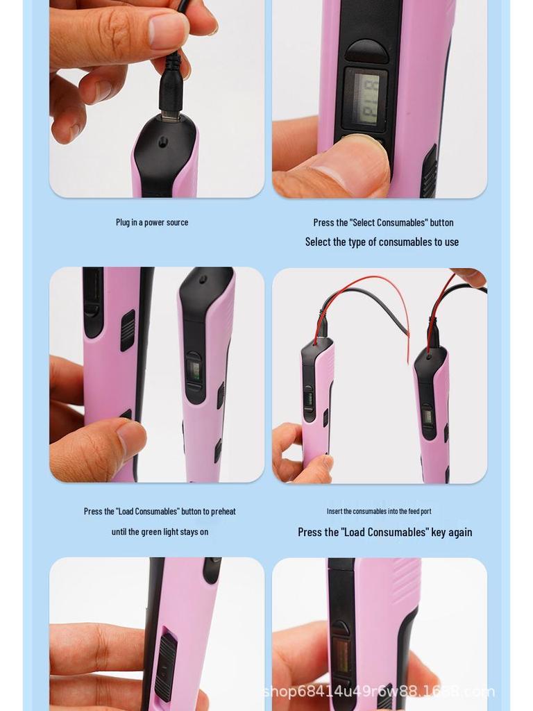 3D Printing Pen for Kids' Educational Art and DIY Creations