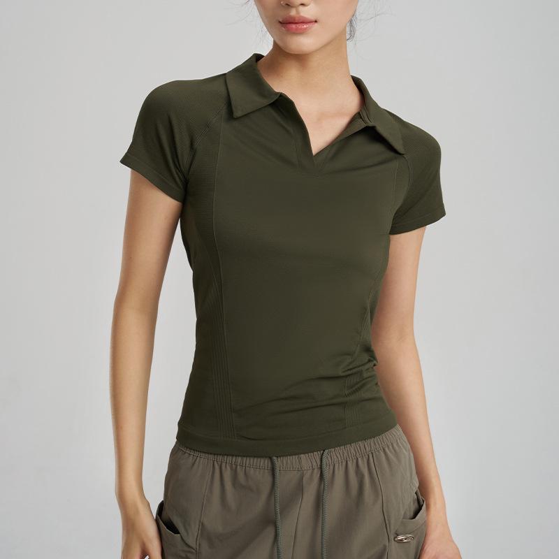 Men's Slim Fit Breathable Polo Shirt: Quick-Drying, Short Sleeve, Ideal for Fitness, Business, and Outdoor Sports