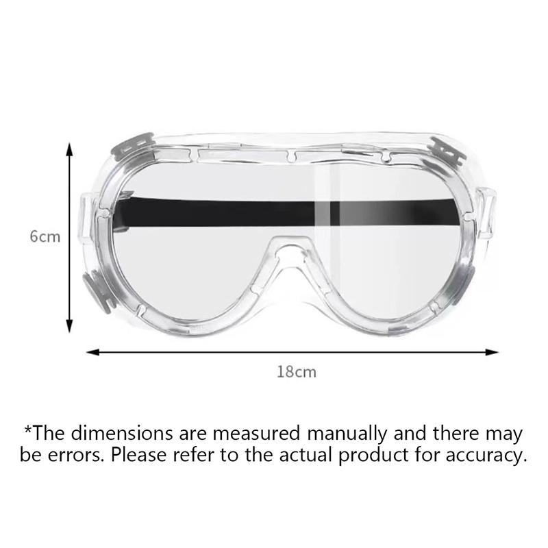 Protective Glasses Anti-Splash Anti-Wind Sand-Dust Anti-Fog Goggles Myopia Can Wear Water Festival Labor Protective Eye Mask