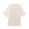 Air Jordan Flight Essentials Oversized T-Shirt Sail/Varsity Red Men Tops White HM7131-133