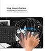 Anime Girl Non-Slip Mouse Pad Large Gaming Mousepad Keyboard Pad Laptop Computer Desk Pad Black White Extended Mouse Mat Carpet