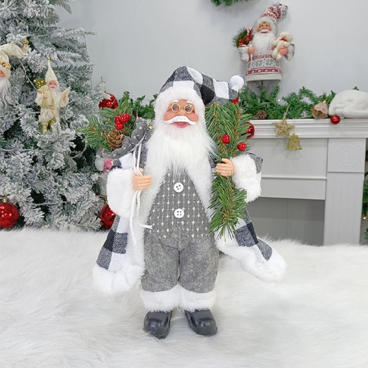 Christmas Standing Santa Claus Merry Christmas Decoartions For Home Ornaments Navidad Party Supplies
