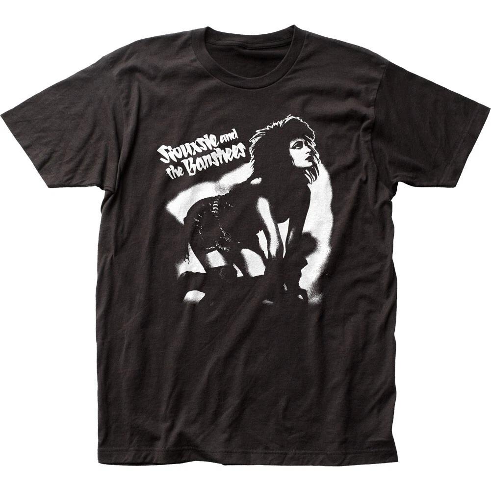 Siouxsie & The Banshees Hands & Knees T Shirt Mens Rock And Roll Band Tee Black