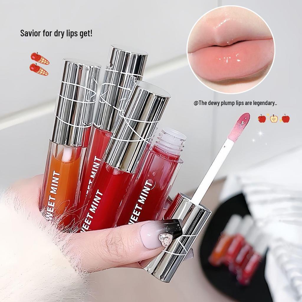 Sweet Mint Hydrating Lip Essence - Glossy Glass Mirror Lip Gloss