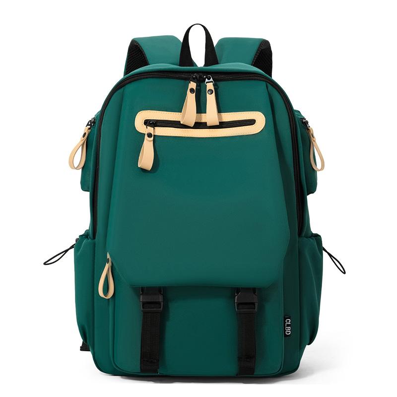 Unisex Large Capacity Backpack Travel Bag Junior High School Student Schoolbag