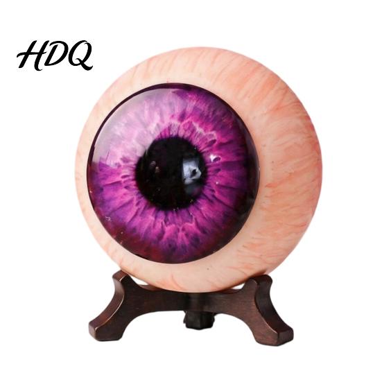 Window Display Ornaments Realistic Eyeball Figurine Lifelike 3D Resin Creepy Eye Sculpture Secret Room Escape Decor Scary Gothic Ornament
