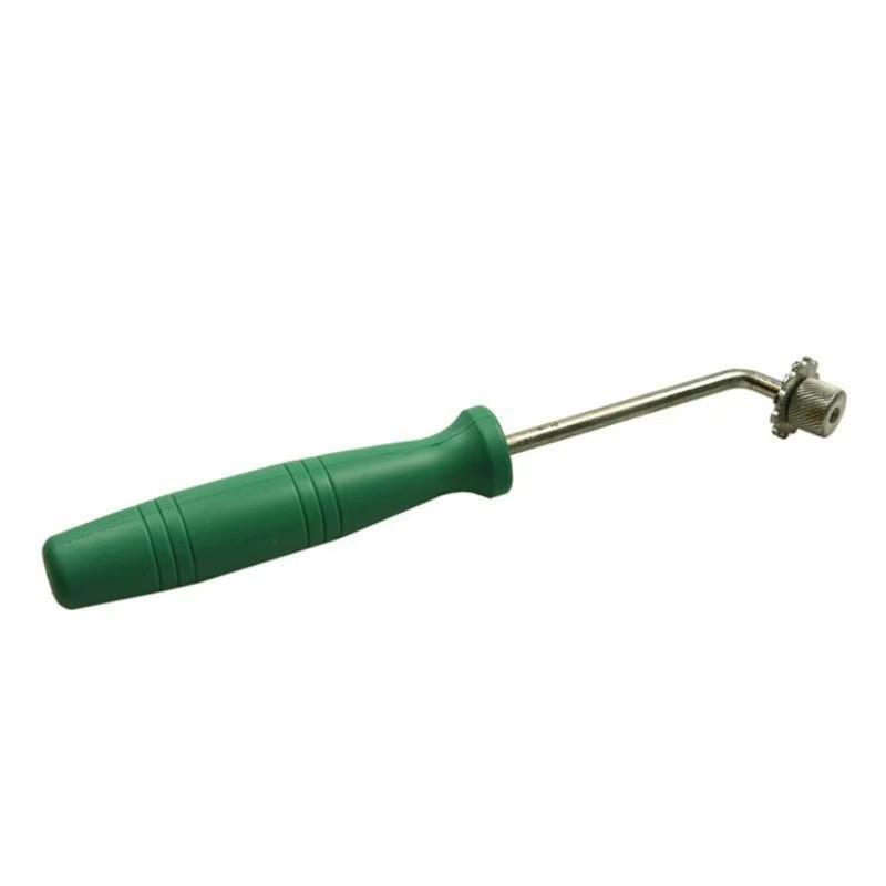 

American Style Beekeeping Wire Tensioner with Green Roller Handle