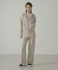 HYPERREET Unisex Ghost Club Knit Wide Pants [Light Gray]_Hg1Sp901
