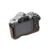 kinokoo OLYMPUS E-M10 Mark IV Half Case, Genuine Leather (Coffee)
