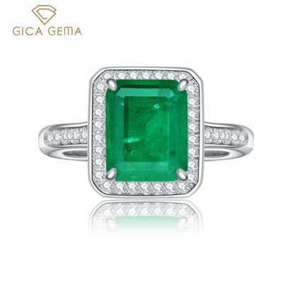 Neuer Schmuck S925 Sterling Silber Quadratischer personalisierter klassischer Ring für Frauen Feines Temperament Hochwertiger Schmuck Geschenk