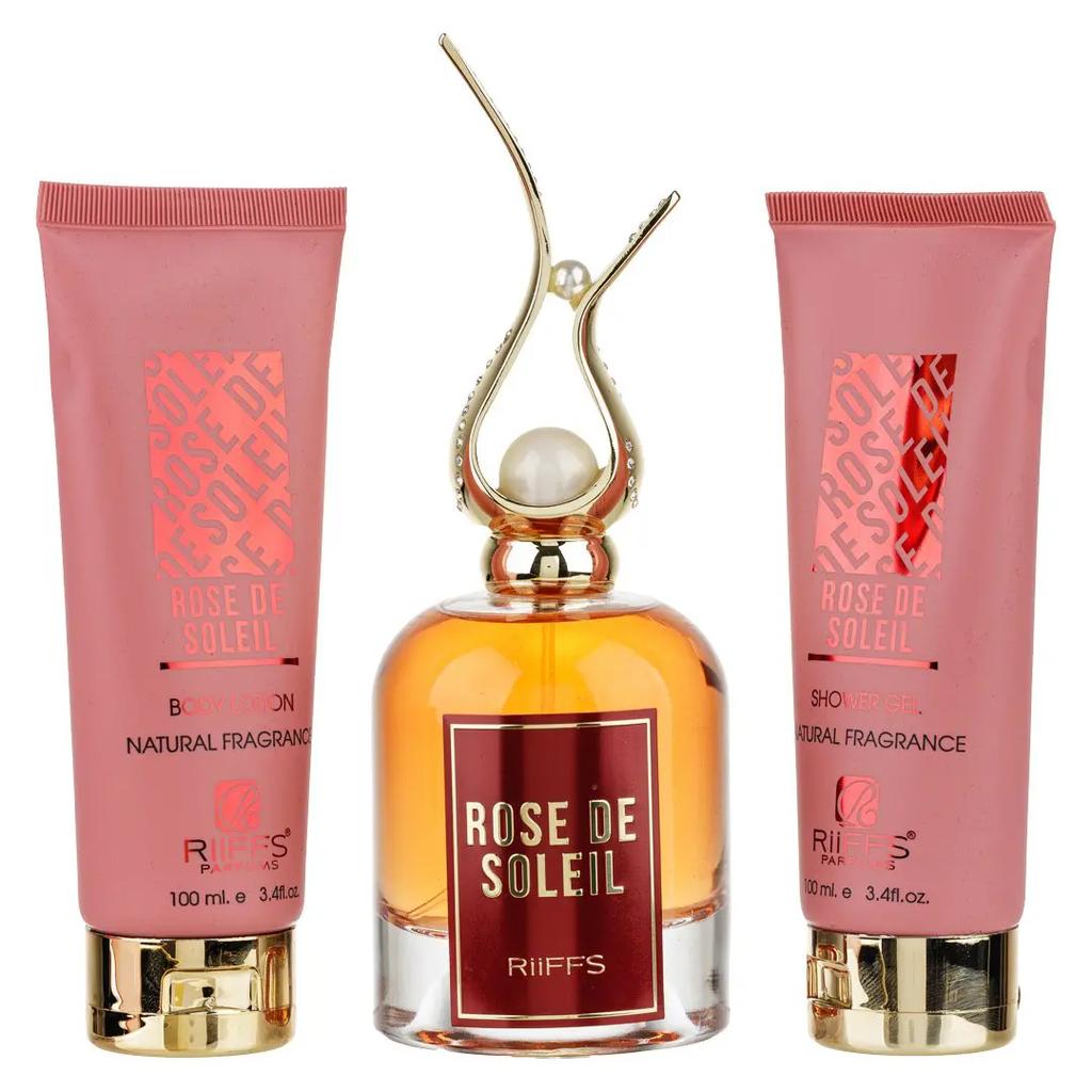 Cadou Rose De Soleil Apa De Perfume Set 100 Ml Riffs