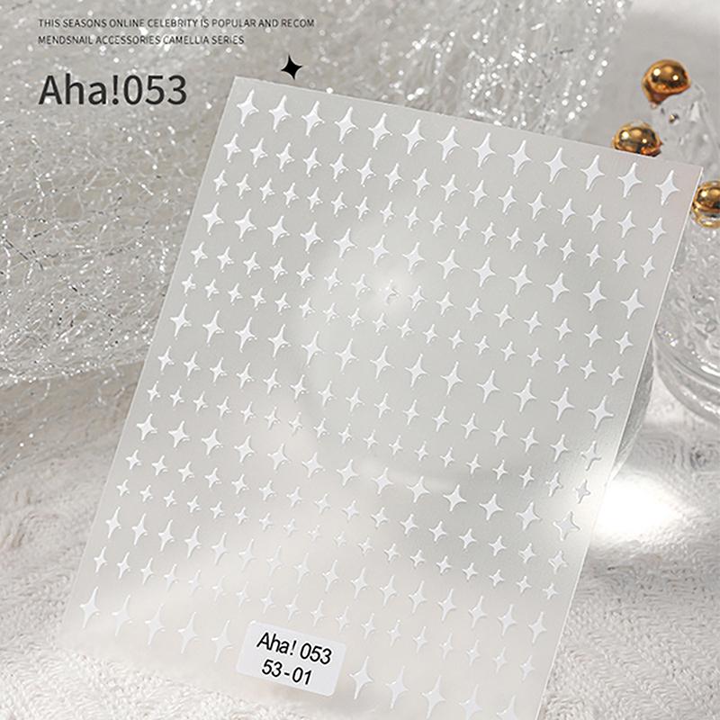 

Stars Nail Art Stickers Luxury Self Adhesive Star Nail Art Decals Manicure Decorations