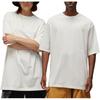 Y-3 Solid Color Letter Print Loose Fit Round Neck Short Sleeve T-Shirt Unisex Tops Off-White IV7845