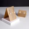Metal Stud Dangle Earrings Display Rack T Bar Stand Jewelry Hanger Organizer Holder Eardrop Freestanding Shelf