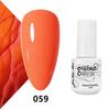GELPOLISH Nail Art Set: Base, Top Coat, Transparent & White Gel Polishes