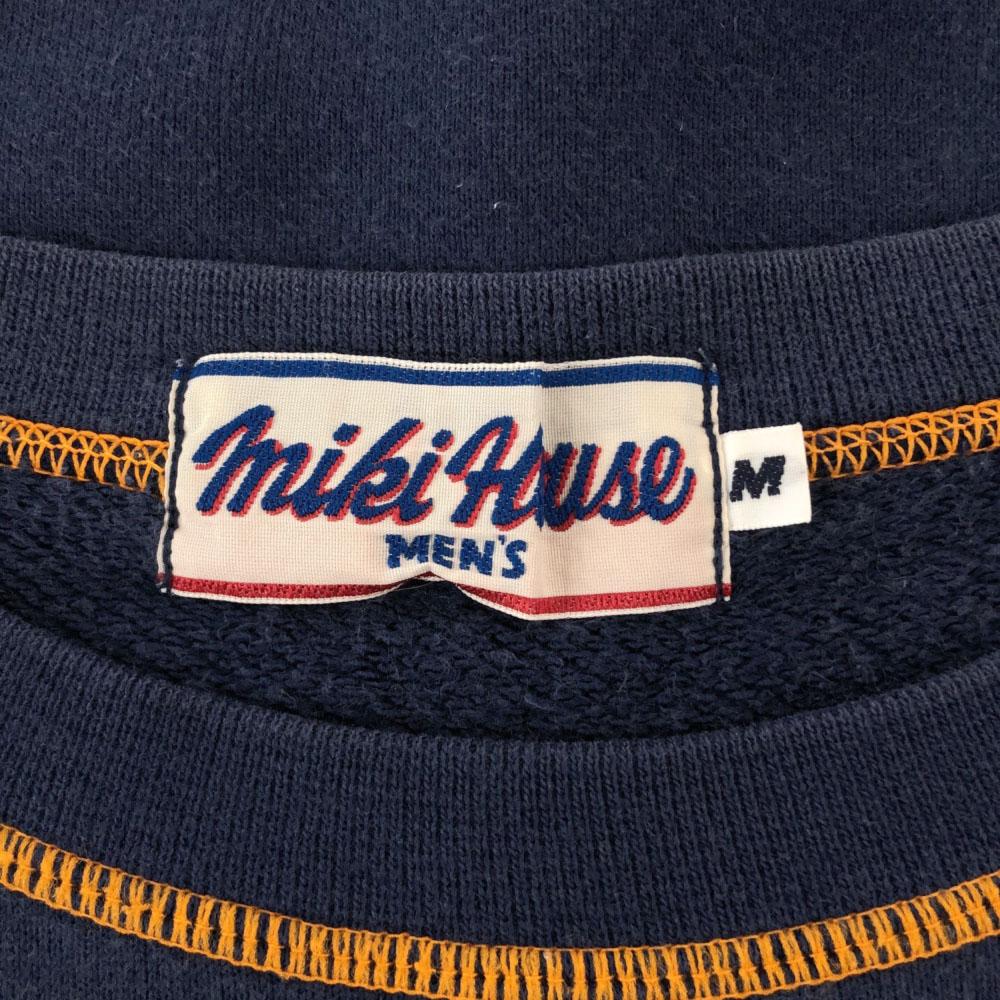 mikihouse made in Japan Long sleeve trainer M Navy system Men's Used