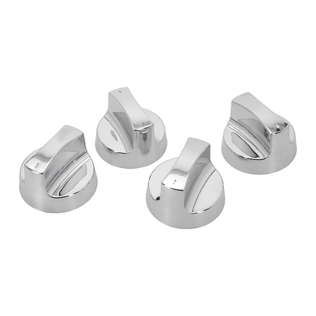 Příslušenství pro plynový gril 4ks Pokovené knoflíky pro vylepšenou estetiku
