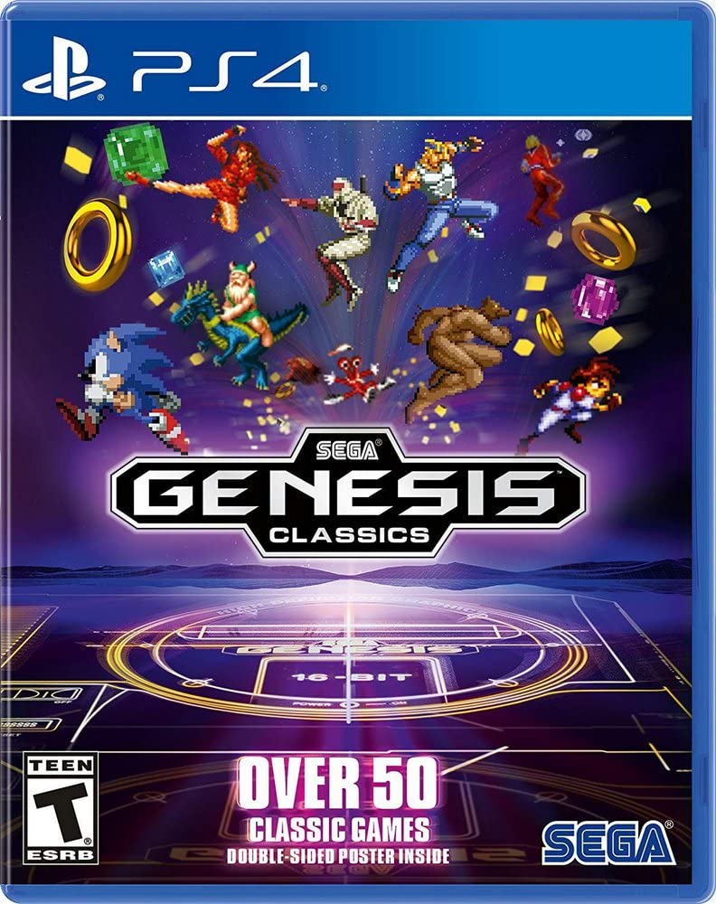 

Sega Genesis Classics Север PS4 (Импортировать версию: Америка) -