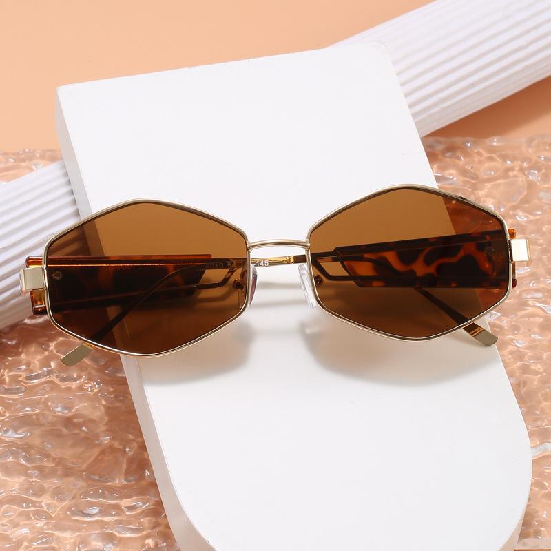 

Polygon Shape Sunglasses Female Hip Hop Punk UV400 Protection Sun Eyeglasses for Female Holiday Travelling Male Sunglass