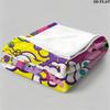 Popples Cartoon Print Flannel Blanket High Quality Warm Comfortable Cover for All Seasons Perfect for Gifts Home Decor