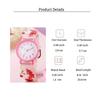 Fashion cute children's watch unicorn pattern color scale, suitable for daily school wear, Christmas gifts